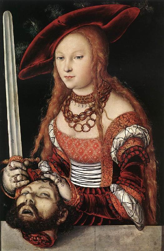 CRANACH, Lucas the Elder Judith with the Head of Holofernes dfg